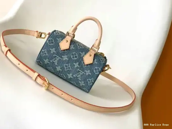 Aaa replica bags NANO VUITTON LOUIS SPEEDY 0604
